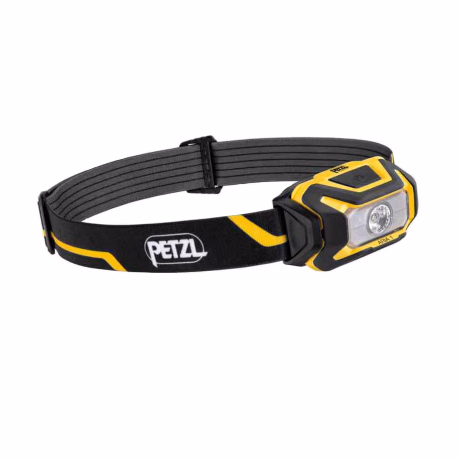 Kjøp Petzl Hodelykt Aria 1, Svart/gul, Inkl. batterier
