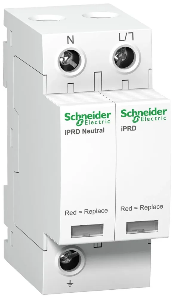 Schneider Electric A9L20400 Överspänningsskydd mot indirekta nedslag, iPRD 20/20R 4 ledare, utan kontakt - Bild 2