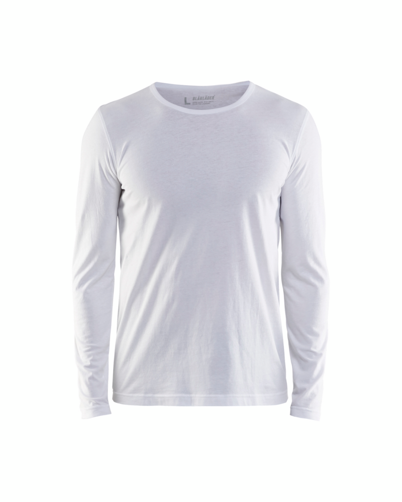 T-SHIRT 3500 LÅNGÄRMAD VIT S