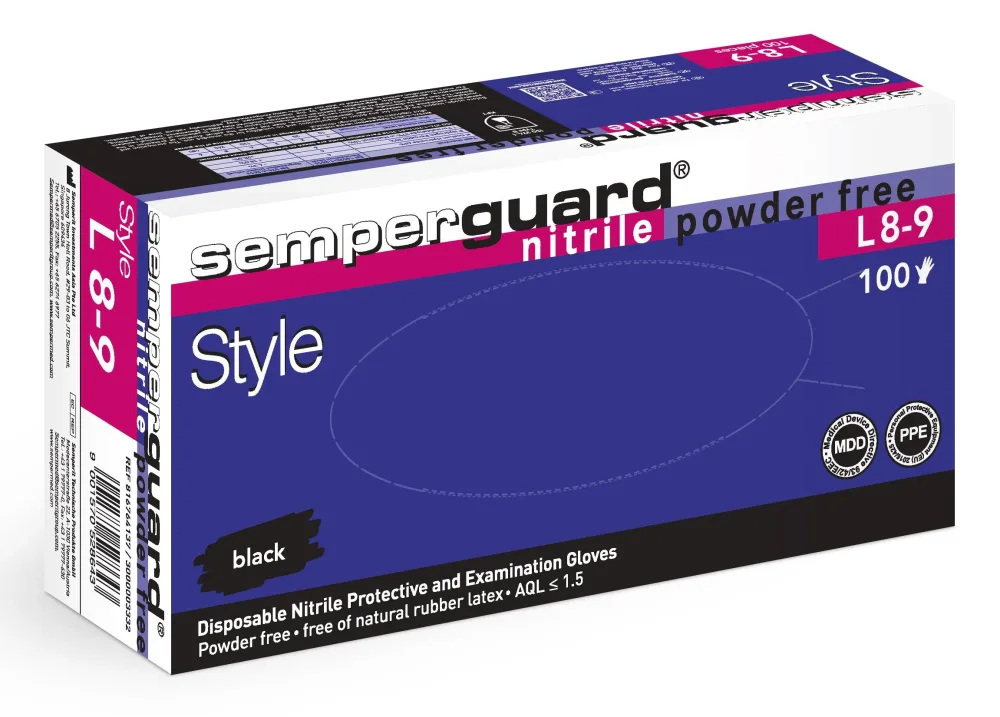 Semperguard Style M7-8 Engångshandske 100 st XL