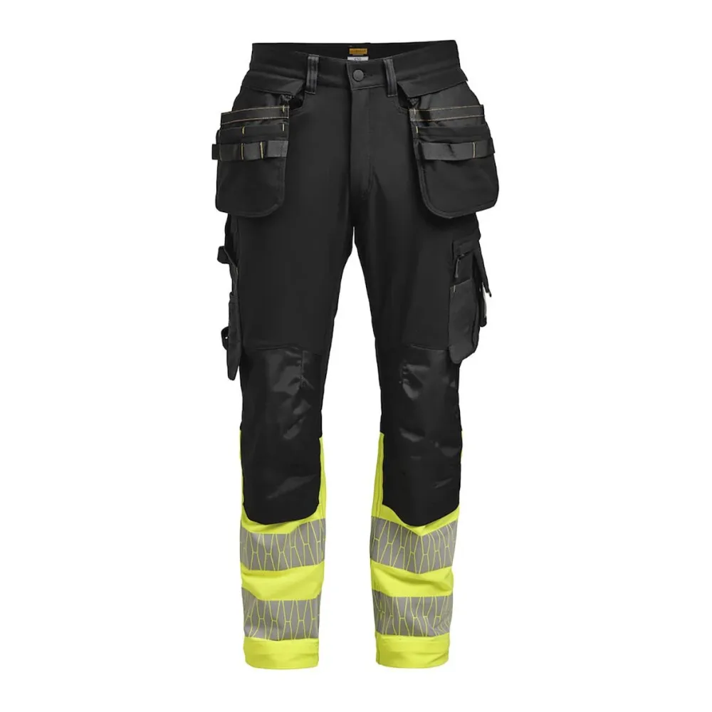 Jobman 2372 Arbetsbyxa gul, varsel D46