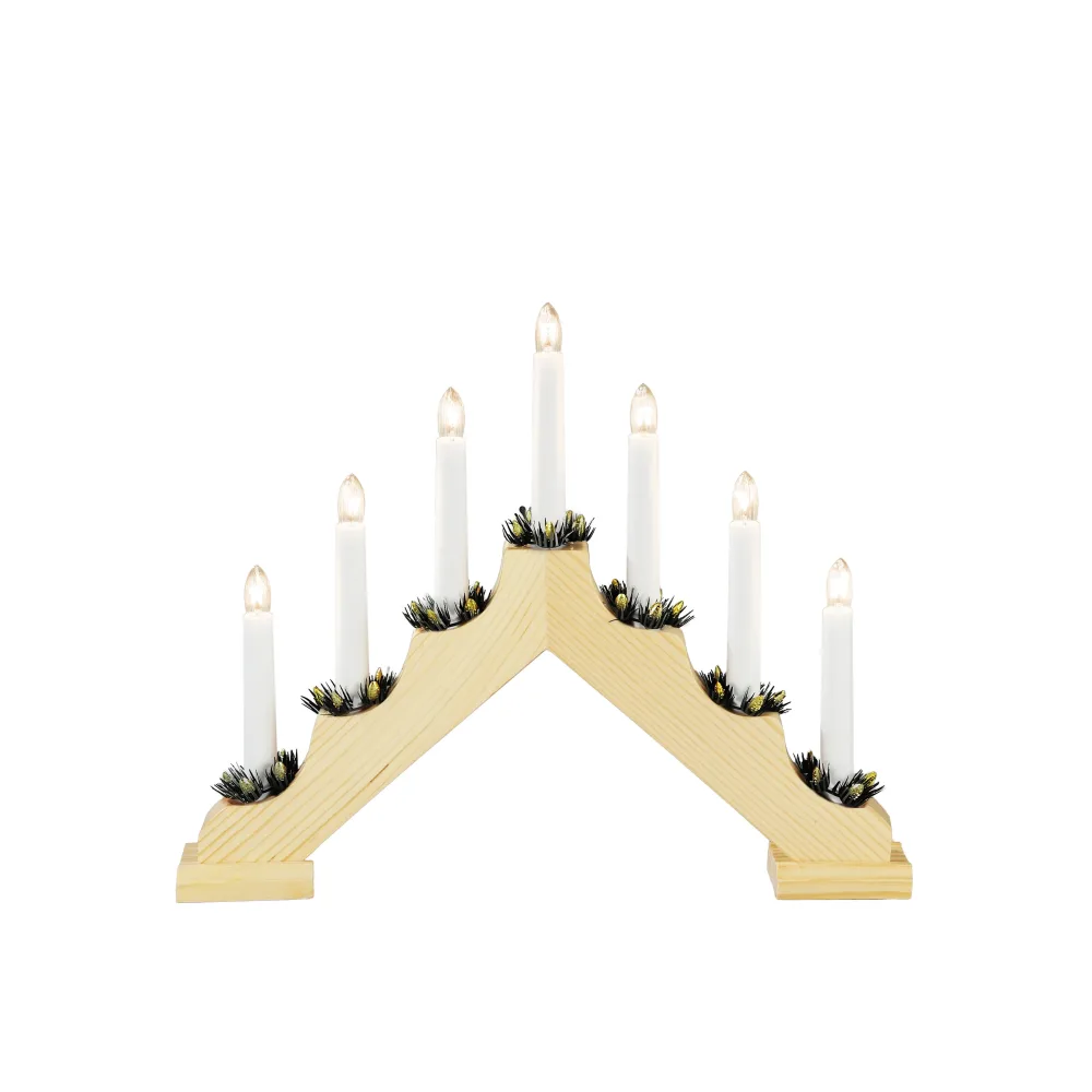Konstsmide 2262-130 Adventsljusstake 7 ljus Ek