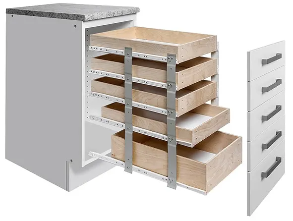 Chefline Flexi Lådhurtssystem 6 lådor