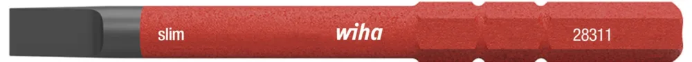 Wiha slimBit 34579 Bits spår, 75 mm, 1000 V 3,0x75 mm